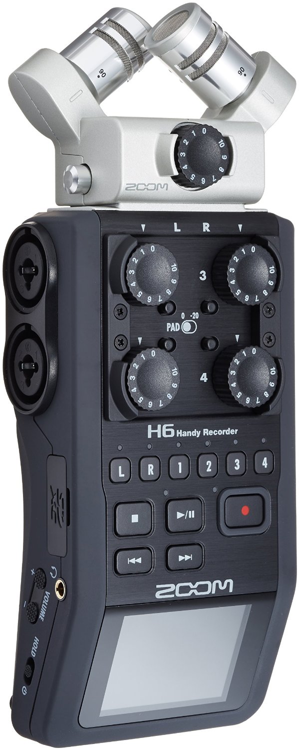 Zoom H6 6-track portable recorder