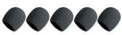 Bluecell 5-pack of microphone windscreen foam covers